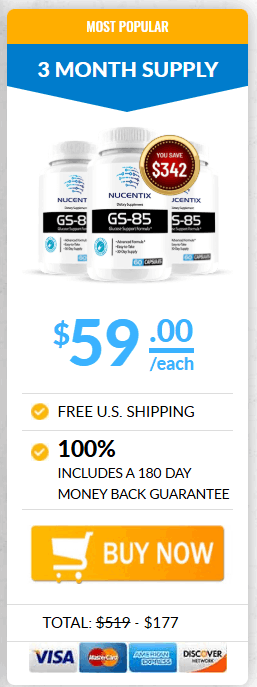 nucentixgs85 3 bottles price
